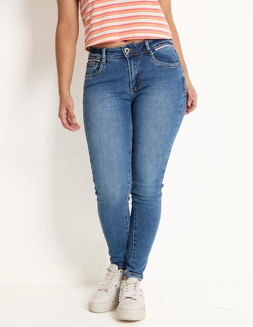 Jeans skinny para mujer 1