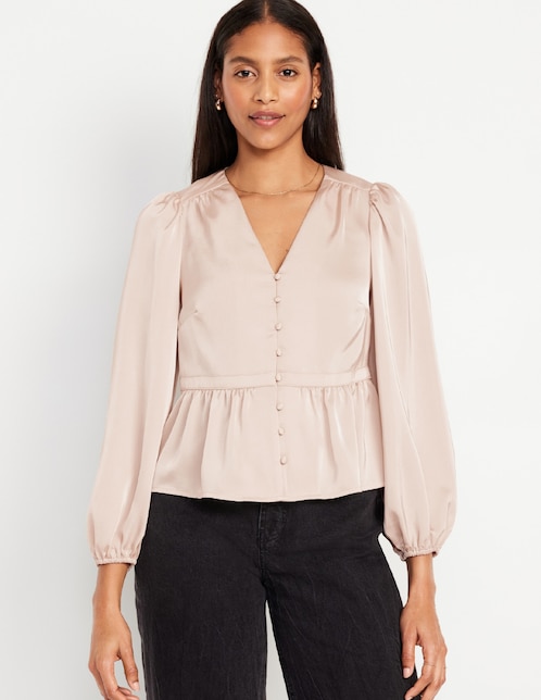 Blusa manga larga para mujer 1