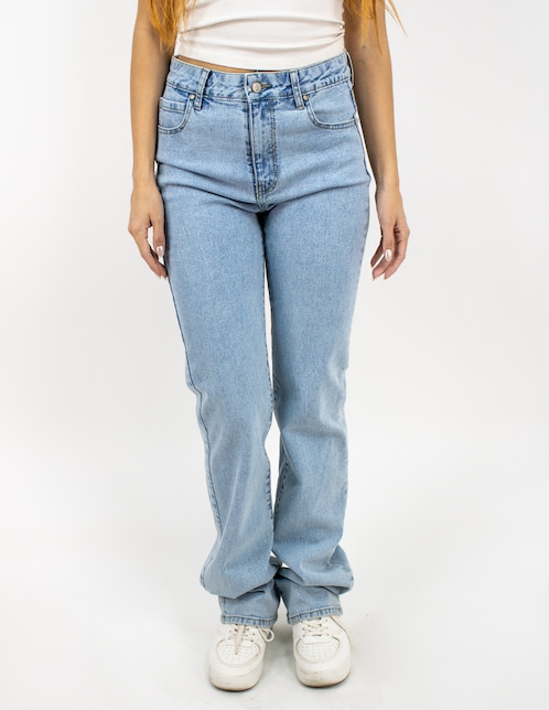 Jeans straight para mujer 1