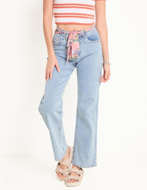 Jeans straight Nyd para mujer