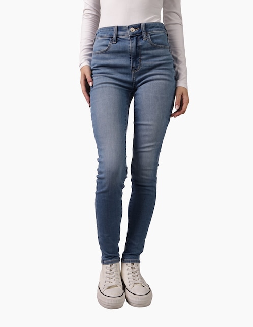 Jeans skinny American Eagle HiRise para mujer