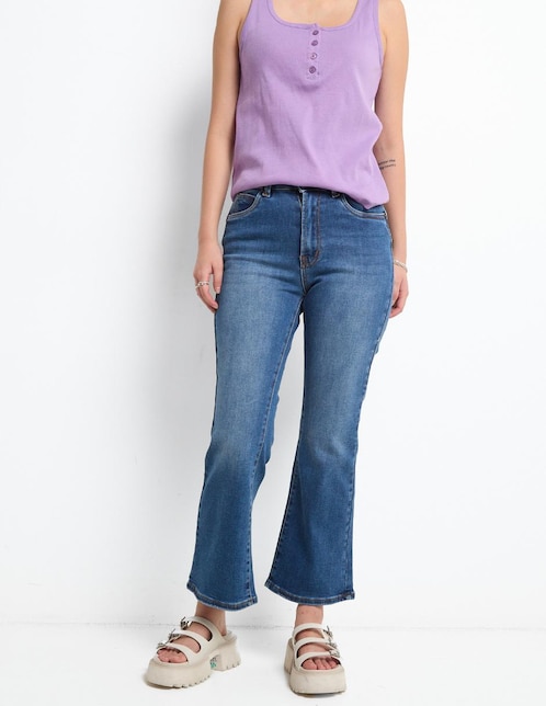 Jeans campana para mujer 1
