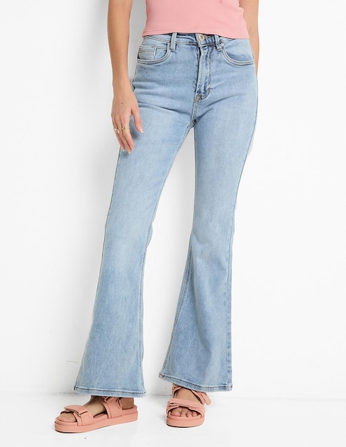 Jeans flare para mujer 1