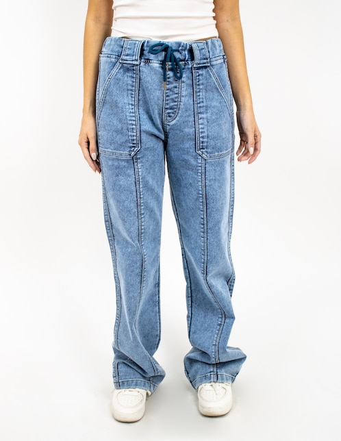 Jeans relajado para mujer 1