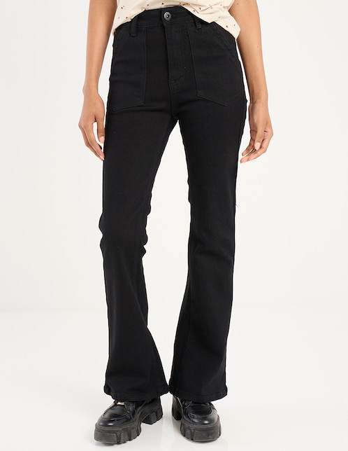 Jeans flare Nyd para mujer