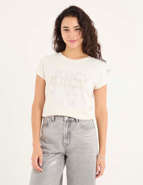 Playera manga larga cuello redondo para mujer 1