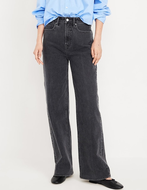 Jeans wide leg para mujer 1