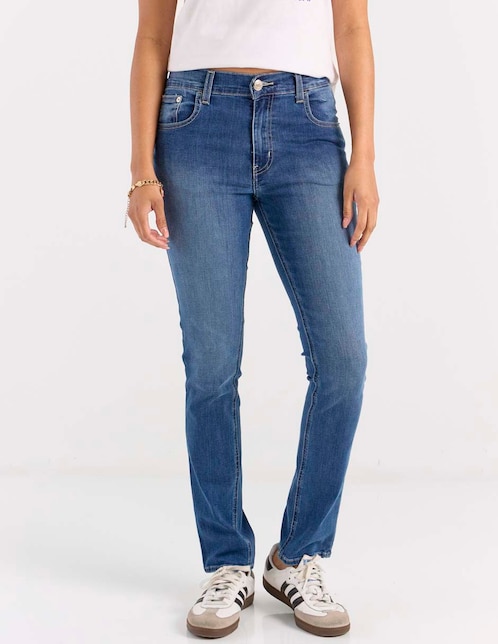 Jeans slim Oggi para mujer