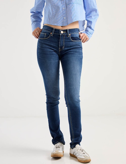 Jeans skinny para mujer 1