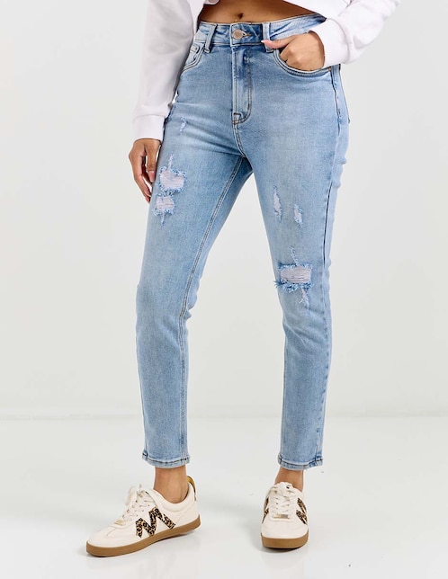 Jeans slim para mujer 1