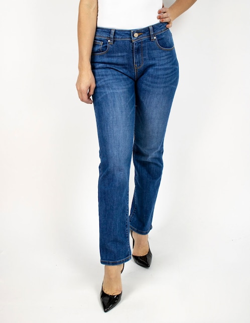 Jeans straight Jackie para mujer 1