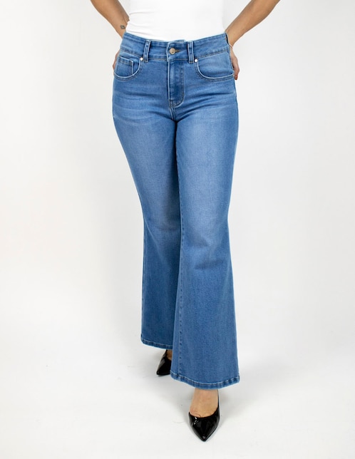 Jeans flare Furor para mujer