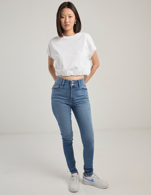 Jeans skinny para mujer 1