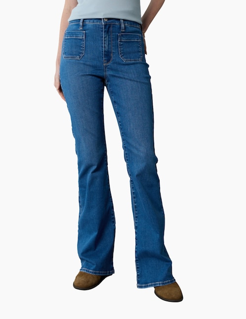Jeans flare Super Hi-Rise para mujer 1
