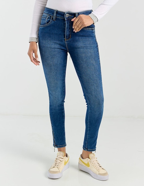 Jeans skinny para mujer 1