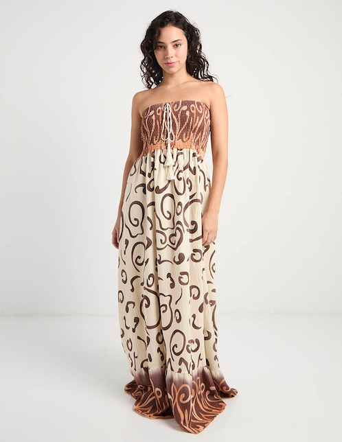 Vestido maxi casual Nyd para mujer
