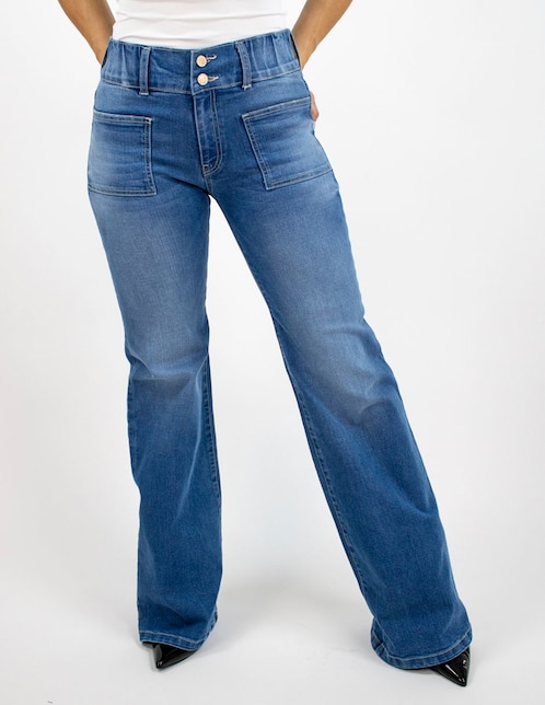 Jeans wide leg para mujer 1