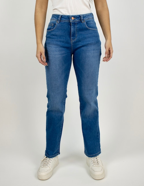Jeans slim cintura Furor para mujer