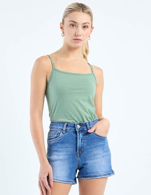 Short de mezclilla para mujer 1
