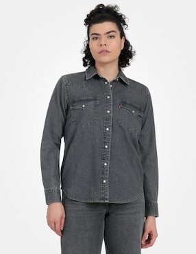 Blusa Levi's Manga Larga Para Mujer