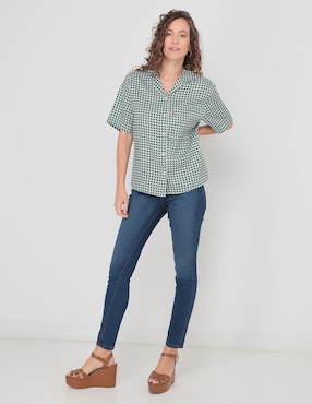 Blusa Levi's manga corta para mujer