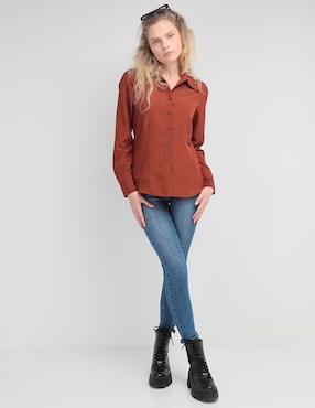 Blusa Levi's manga larga para mujer