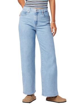 Jeans Wide Leg Denizen Corte Cintura Alta Para Mujer