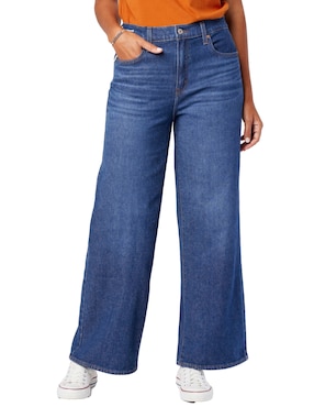 Jeans Wide Leg Denizen Corte Cintura Alta Para Mujer