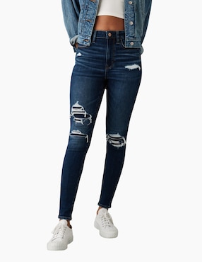 Jegging Skinny American Eagle Corte Cintura Alta Para Mujer