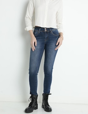 Jeans Skinny NYD Corte Cintura Para Mujer