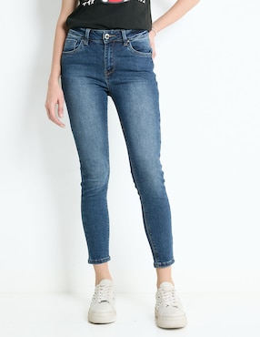 Jeans Skinny NYD Corte Cintura Alta Para Mujer