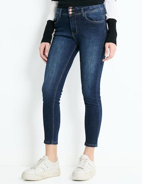 Jeans Skinny NYD Corte Cintura Alta Para Mujer