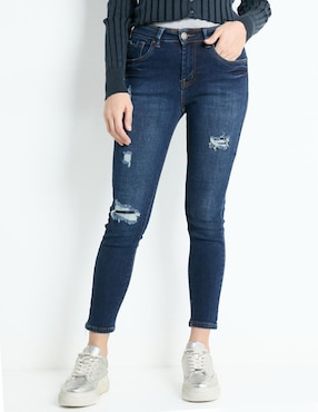 Jeans Skinny NYD Corte Cintura Alta Para Mujer