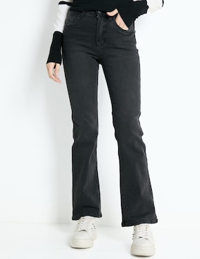 Jeans Flare NYD Corte Cintura Alta Para Mujer