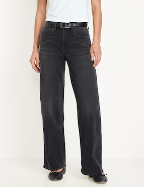 Jeans Wide Leg Old Navy Corte Cintura Para Mujer