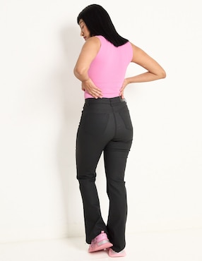 Jeans straight NYD corte cintura para mujer