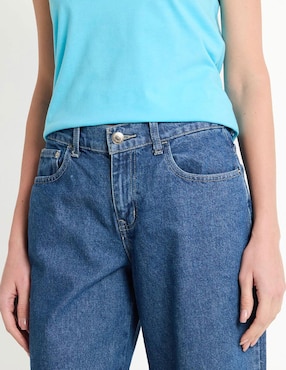 Jeans wide leg Oggi para mujer