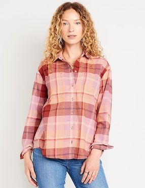 Blusa Camisera Old Navy Manga Larga Para Mujer