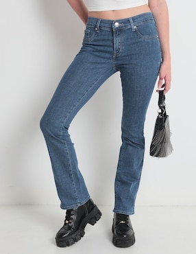 Jeans Boot Oggi Yess Corte Cintura Para Mujer