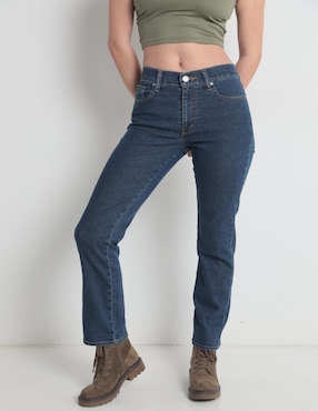 Jeans Straight Oggi Atraction Corte Cintura Para Mujer