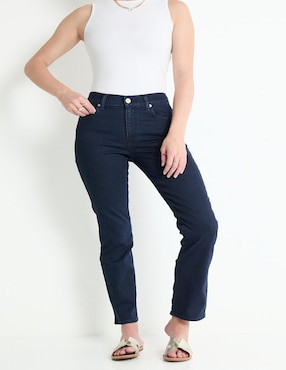 Jeans Straight Oggi Atraction Corte Cintura Para Mujer