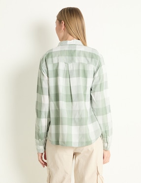 Blusa manga larga para mujer