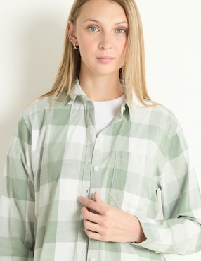 Blusa manga larga para mujer