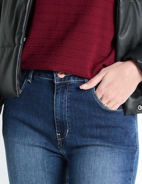 Jeans relaxed skinny Oggi para mujer