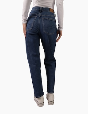 Jeans straight American Eagle Super Hi-Rise Ankle para mujer