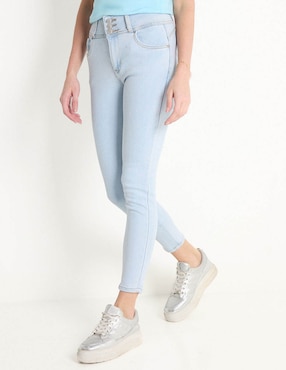 Jeans Skinny NYD Corte Cintura Alta Para Mujer