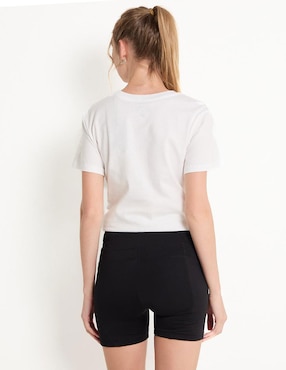Playera manga corta Champion cuello redondo para mujer