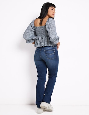 Jeans straight Oggi para mujer