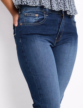 Jeans straight Oggi para mujer