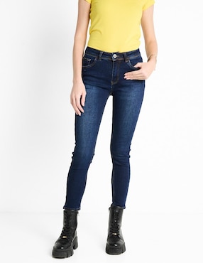 Jeans Skinny NYD Corte Cintura Para Mujer